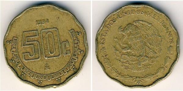 50 Centavo 墨西哥  
