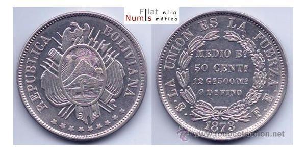 50 Centavo 玻利維亞 銀 