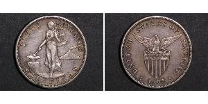 50 Centavo 菲律宾 銀 