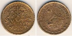 50 Centavo 玻利維亞 銅 