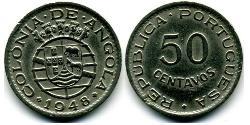 50 Centavo 葡屬西非 (1575 - 1975) / 葡萄牙 銅/Zinc 