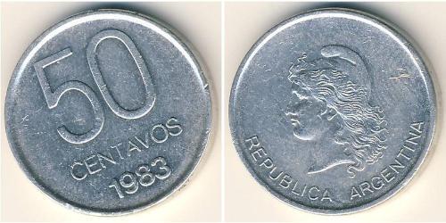 50 Centavo 阿根廷 铝 