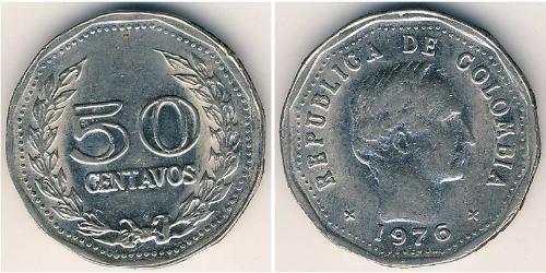 50 Centavo 哥伦比亚 镍 