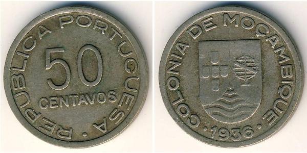 50 Centavo Mozambique 銅/镍 