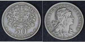 50 Centavo Second Portuguese Republic (1933 - 1974) 銅/镍 