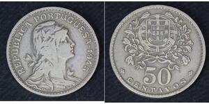 50 Centavo Second Portuguese Republic (1933 - 1974) 銅/镍 