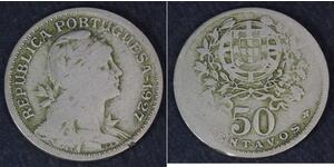 50 Centavo Second Portuguese Republic (1933 - 1974) 銅/镍 