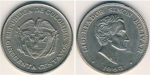 50 Centavo 哥伦比亚 銅/镍 