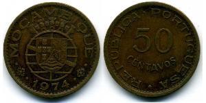 50 Centavo Mozambique 青铜 