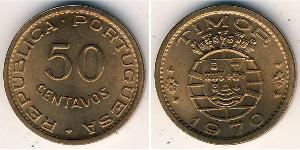 50 Centavo 东帝汶 / 葡萄牙 青铜 
