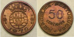 50 Centavo 东帝汶 / 葡萄牙 青铜 