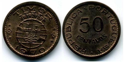 50 Centavo 东帝汶 / 葡萄牙 青铜 