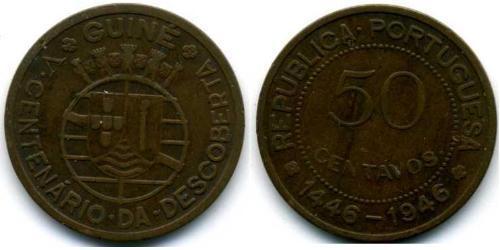 50 Centavo 葡屬幾內亞 (1474 - 1974) 青铜 