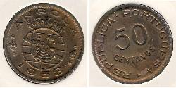 50 Centavo 葡屬西非 (1575 - 1975) 青铜 