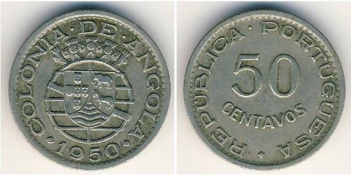 50 Centavo 葡屬西非 (1575 - 1975) 青铜/镍 