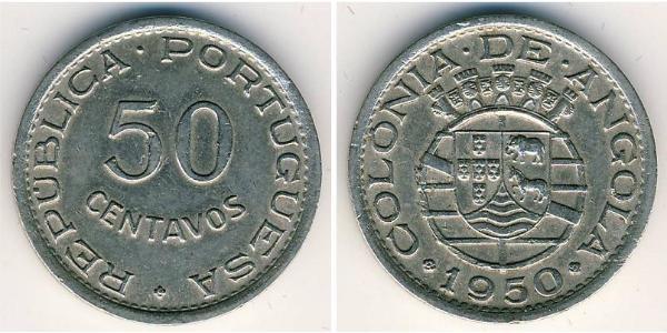 50 Centavo 葡屬西非 (1575 - 1975) 青铜/镍 