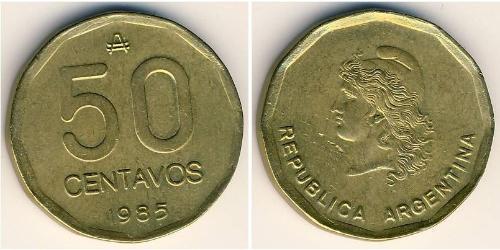 50 Centavo 阿根廷 黃銅 