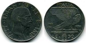 50 Centesimo Kingdom of Italy (1861-1946) Acero 