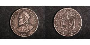 50 Centesimo Panama Argent Vasco Núñez de Balboa (1475 – 1519)