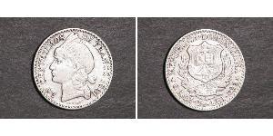 50 Centesimo République dominicaine Argent 