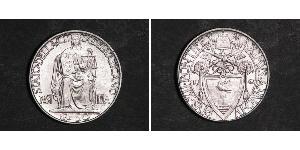 50 Centesimo Vatican (1926-) Argent 