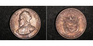 50 Centesimo Panamá Argento Vasco Núñez de Balboa (1475 – 1519)