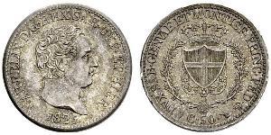 50 Centesimo Italia Plata 