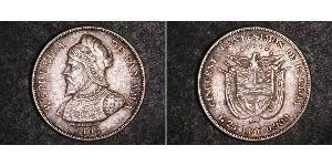 50 Centesimo Panamá Plata Vasco Núñez de Balboa (1475 – 1519)