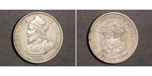 50 Centesimo Panamá Plata Vasco Núñez de Balboa (1475 – 1519)