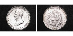 50 Centesimo Uruguay Plata José Gervasio Artigas