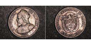 50 Centesimo Panama Silber Vasco Núñez de Balboa (1475 – 1519)