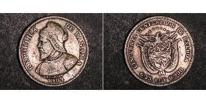 50 Centesimo Panama Silber Vasco Núñez de Balboa (1475 – 1519)