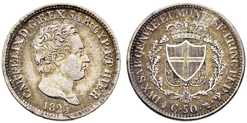 50 Centesimo Italy Silver 