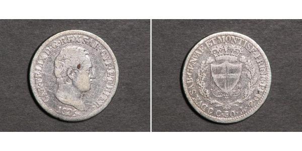 50 Centesimo Italy Silver 