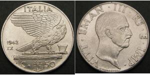 50 Centesimo Kingdom of Italy (1861-1946) Stahl 