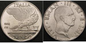 50 Centesimo 意大利王國 (1861-1946) Steel 