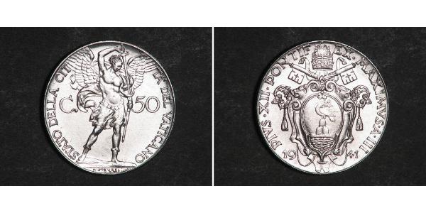 50 Centesimo Vatican (1926-)  