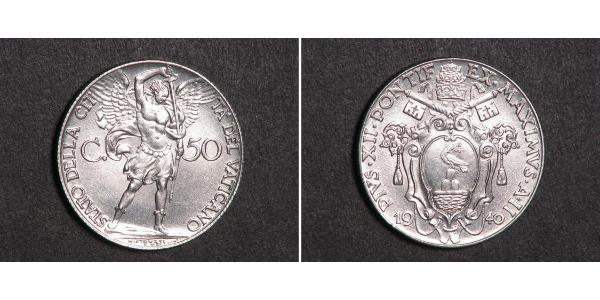 50 Centesimo Vaticano (1926-)  