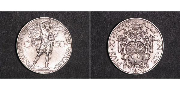 50 Centesimo Vatikan (1926-)  