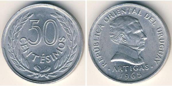 50 Centesimo Uruguay 铝 