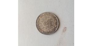 50 Centime French Third Republic (1870-1940)  Silver 