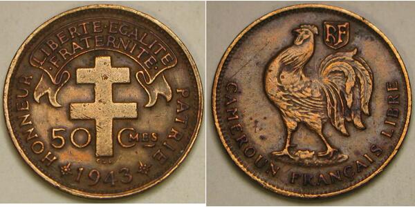 50 Centime Cameroon  