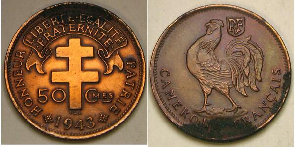 50 Centime Cameroon  