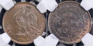 50 Centime Camerún  
