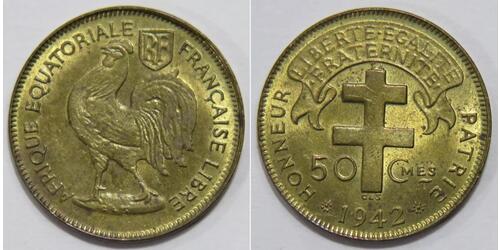 50 Centime Frankreich  