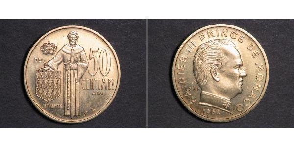 50 Centime Monaco  