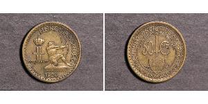 50 Centime Mónaco  Luis II de Mónaco (1870-1949)