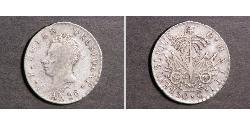 50 Centime Haiti 銀 