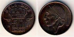 50 Centime 比利时 青铜 