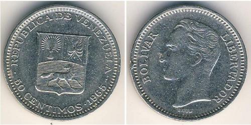 50 Centimo Venezuela Níquel 